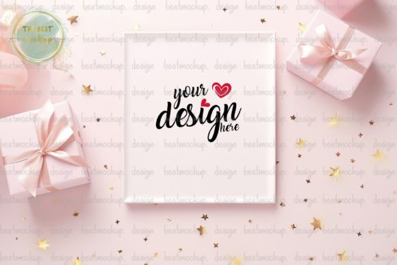 Download Cool Valentine Pink Frame Mockup - Pink frame Collection