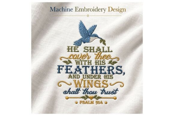 Download Psalm 91 Hummingbird Bible Verse Faith - Hummingbird Collection